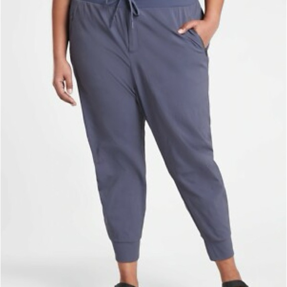 Athleta Trekkie North Jogger Medieval Violet #405726 Pants Womens Sz. 24